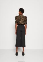 Z62T623 Women Anna Field Trousers Black - Image 3