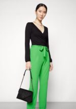 Z62T627 Women Anna Field Trousers Green - Image 4