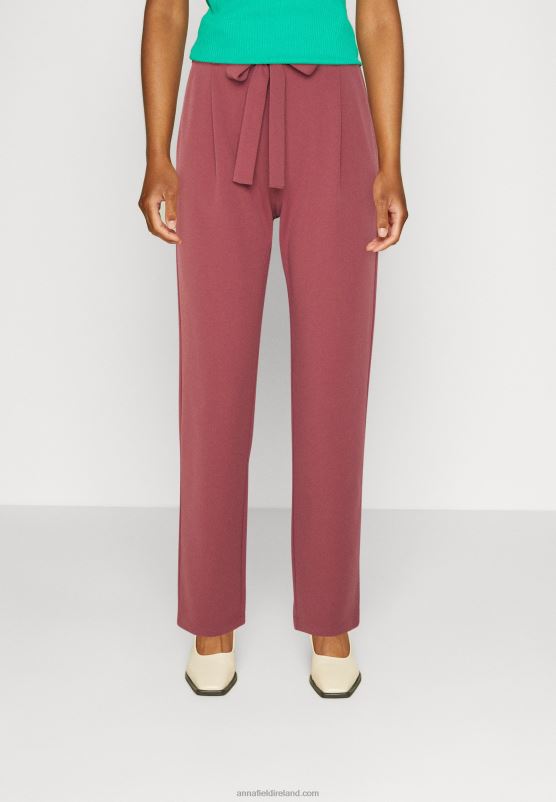 z62t631_women_anna_field_trousers_light_pink.jpg Z62T631 Women Anna Field Trousers Light Pink - Image 1