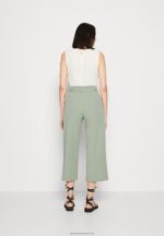 Z62T633 Women Anna Field Trousers Green - Image 3
