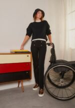 Z62T639 Women Anna Field Trousers Black - Image 6