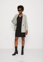 Z62T63 Women Anna Field Jersey Dress Black - Image 2