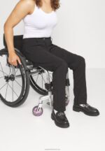 Z62T642 Women Anna Field Trousers Black - Image 6