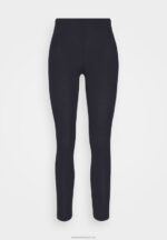 Z62T660 Women Anna Field 2 Pack Leggings Trousers Black/Dark Blue - Image 4