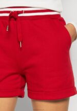 Z62T662 Women Anna Field Shorts Dark Red - Image 6