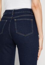 Z62T666 Women Anna Field Flared Jeans Dark Blue - Image 4