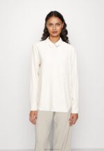 Z62T680 Women Anna Field Linen-Mix Button Down Blouse Button-Down Blouse Beige