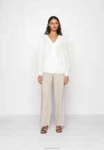 Z62T686 Women Anna Field Blouse Off-White - Image 2