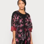 Z62T709 Women Anna Field Summer Jacket Black/Blue/Red