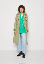 Z62T718 Women Anna Field Short Coat Green - Image 2