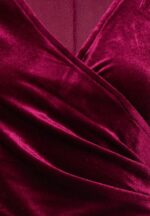 Z62T73 Women Anna Field Cocktail Dress Party Dress Bordeaux - Image 3