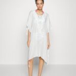 Z62T742 Women Anna Field Beach Accessory White