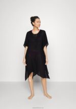 Z62T743 Women Anna Field Beach Accessory Black