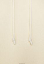 Z62T755 Women Anna Field Hoodie Off-White - Image 3