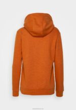 Z62T759 Women Anna Field Hoodie Mottled Orange - Image 2