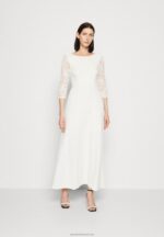 Z62T75 Women Anna Field Jersey Dress White