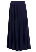 Z62T783 Women Anna Field Plisse A-Line Midi Skirt A-Line Skirt Maritime Blue - Image 5