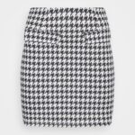 Z62T792 Women Anna Field Mini Skirt Black/White