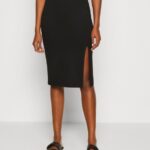Z62T797 Women Anna Field Pencil Skirt Black