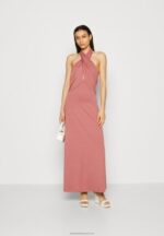Z62T79 Women Anna Field Jersey Dress Pink - Image 2