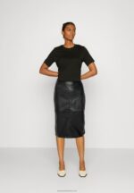 Z62T804 Women Anna Field Pencil Skirt Black - Image 2