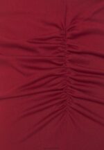 Z62T808 Women Anna Field Pencil Skirt Dark Red - Image 5