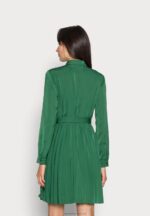 Z62T80 Women Anna Field Shirt Dress Dark Green - Image 3