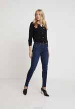 Z62T820 Women Anna Field Cardigan Black - Image 2