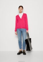 Z62T826 Women Anna Field Cardigan Pink - Image 2