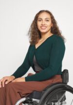 Z62T830 Women Anna Field Cardigan Dark Green - Image 4