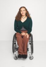 Z62T830 Women Anna Field Cardigan Dark Green - Image 6