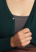 Z62T830 Women Anna Field Cardigan Dark Green - Image 9