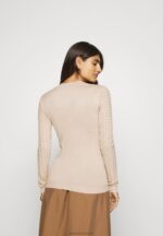 Z62T836 Women Anna Field Jumper Light Tan Melange - Image 3