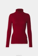 Z62T843 Women Anna Field Jumper Dark Red - Image 5