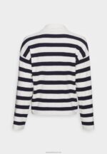 Z62T851 Women Anna Field Jumper Off-White/Dark Blue - Image 2