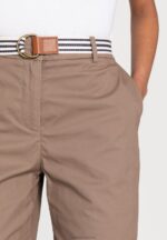 Z62T859 Women Anna Field Shorts Taupe - Image 5