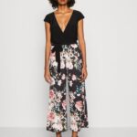 Z62T873 Women Anna Field Jumpsuit Black/Multi-Coloured