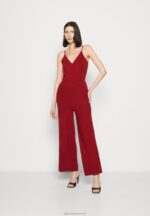 Z62T882 Women Anna Field Jumpsuit Dark Red