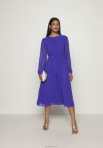 Z62T8 Women Anna Field Day Dress Blue - Image 2