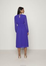 Z62T8 Women Anna Field Day Dress Blue - Image 3