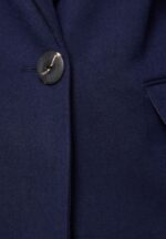 Z62T910 Women Anna Field Classic Coat Dark Blue - Image 6