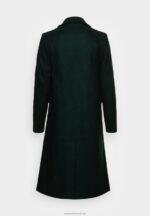 Z62T912 Women Anna Field Classic Coat Dark Green - Image 2