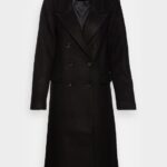 Z62T913 Women Anna Field Classic Coat Black