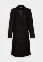 Z62T913 Women Anna Field Classic Coat Black