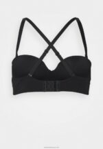 Z62T916 Women Anna Field 2 Pack Underwired Bra Black - Image 6