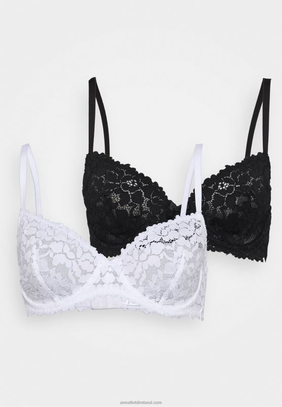 Z62T922 Women Anna Field 2 Pack Underwire Bra Underwired Bra Off-White - Image 5