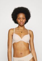 Z62T923 Women Anna Field 2 Pack Underwired Bra Pink/Beige - Image 2