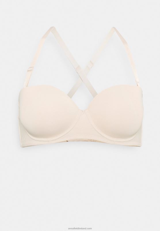 Z62T925 Women Anna Field 2 Pack Multiway Strapless Bra White/Nude - Image 11