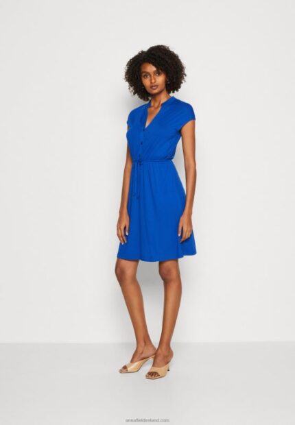 Z62T92 Women Anna Field Shirt Dress Blue