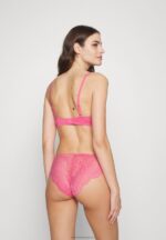Z62T937 Women Anna Field 2 Pack Underwired Bra Pink/Beige - Image 3